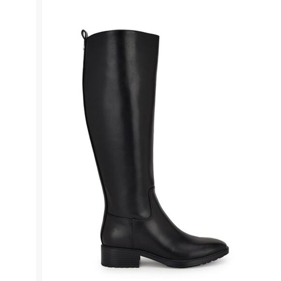 NIB Nine West Barile Black Knee High Boot 8.5 M - Picture 3 of 6